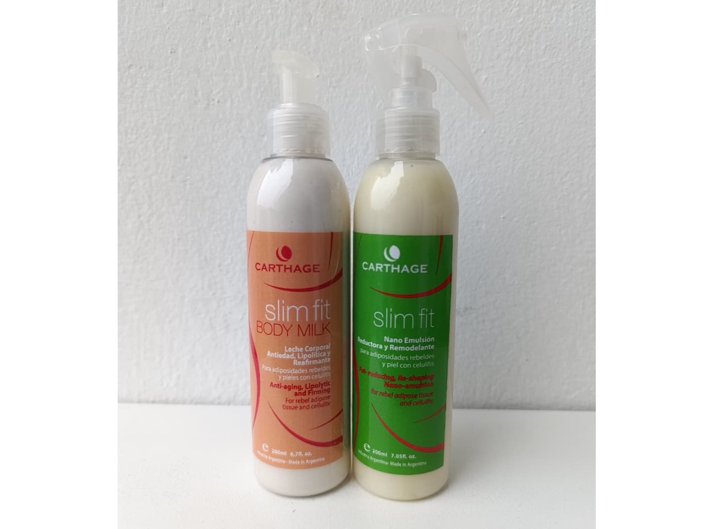 SLIM FIT BODY MILK + SLIM FIT NANO EMULSION