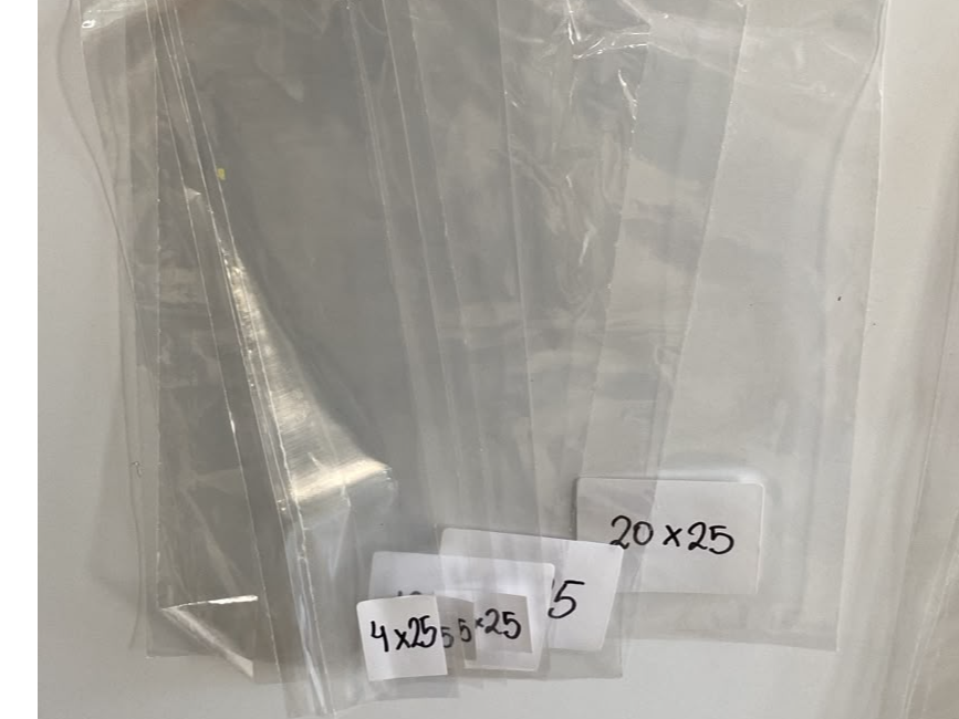 Bolsa de Polipropileno xunidad (25cm)