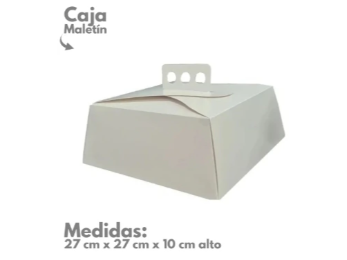 Caja para torta multiuso (27x27x12cm) ART702