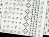 Blister strass autoadhesivo para cara