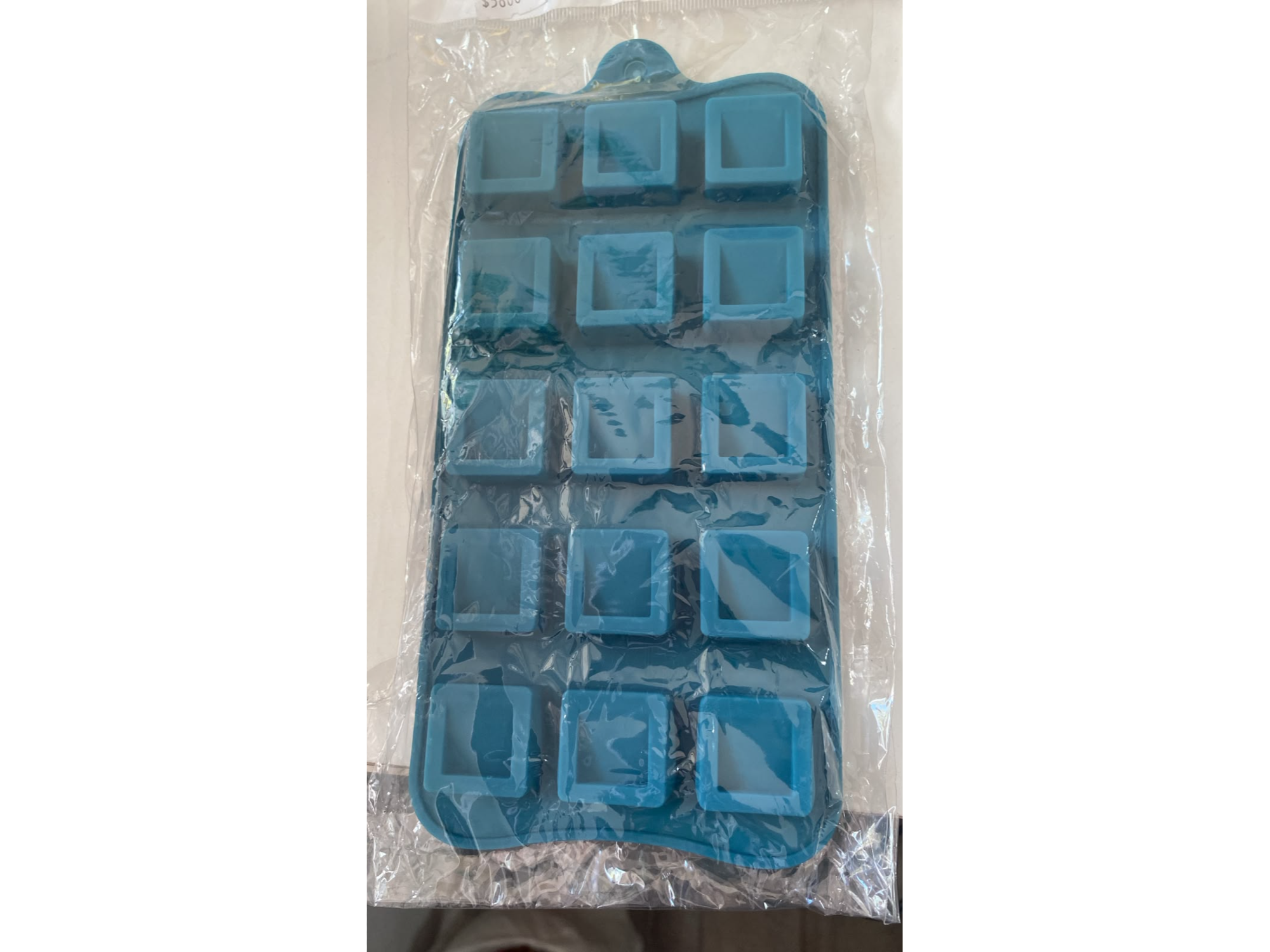 Molde silicona 15 cubos