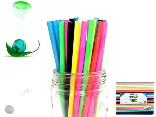 Sorbete polipapel gourmet biodegradable multicolor cbx 20cm
