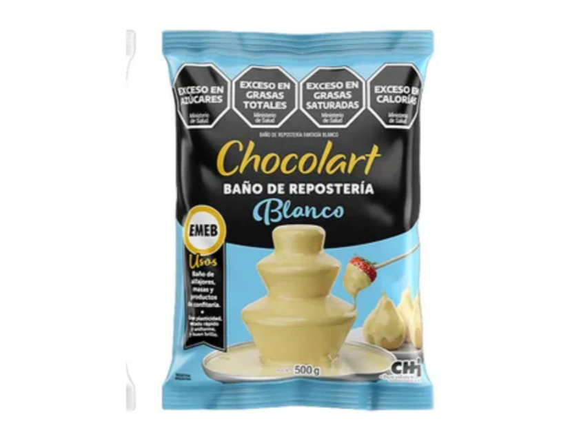 Baño chocolart cascada x500gr