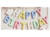 Globo frase happy birthday multicolor pastel x1