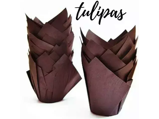 Tulipas de papel x50uni