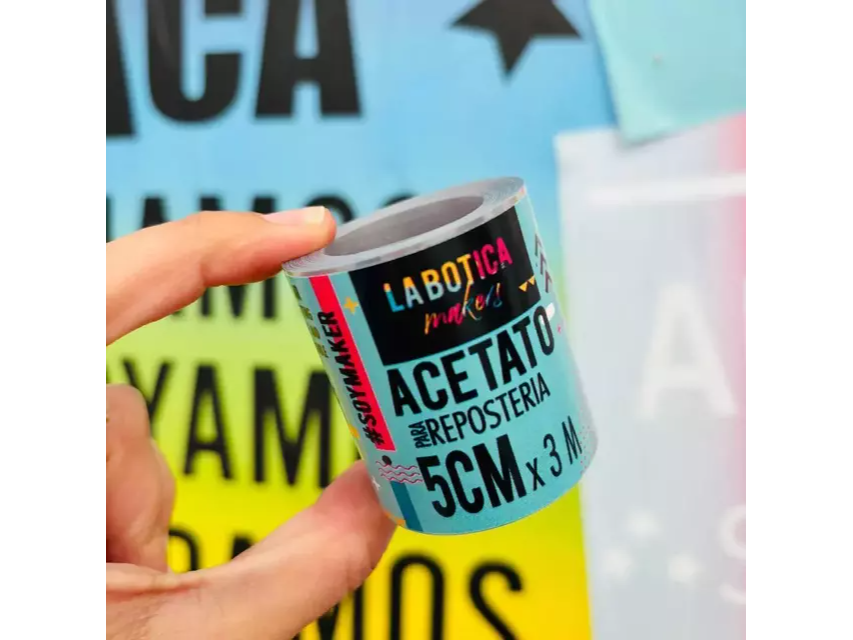 Acetato 5cmx3M