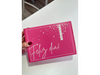 Caja multiuso fucsia feliz dia con florcitas