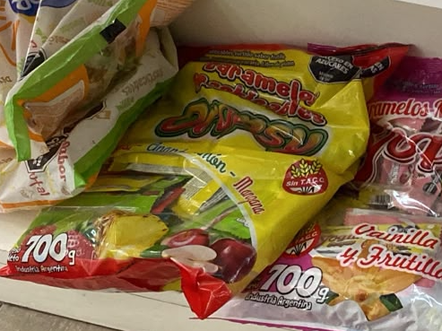 Caramelo masticable frutal dropsy x 700grs.