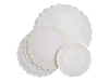 Blonda redonda blanca x5uni