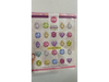 Set placa gemas decorativas parpen x2
