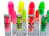 Maquillaje artistico en barra labial fluo x 4