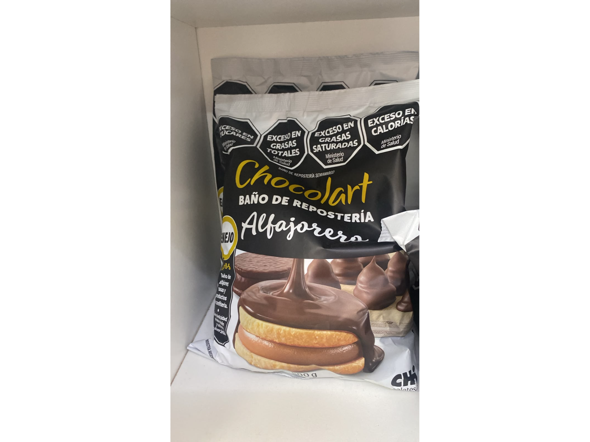 Baño chocolart semiamargo alfajor x500gr