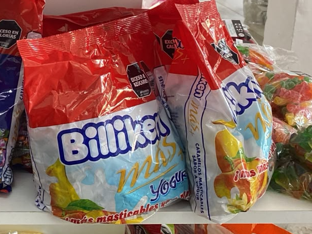 Caramelo masticable yogurt billiken x600g
