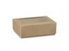 Caja multiuso kraft con visor (26x17x9) ART804