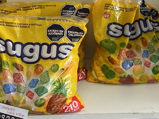 Caramelo masticable sugus x700grs