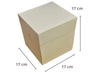 Caja drip cake blanca apertura frontal (17x17x17) ART800