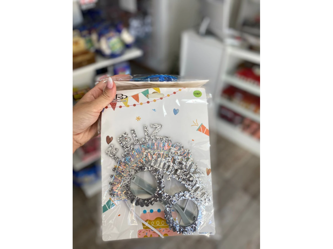 Set de vincha y anteojo