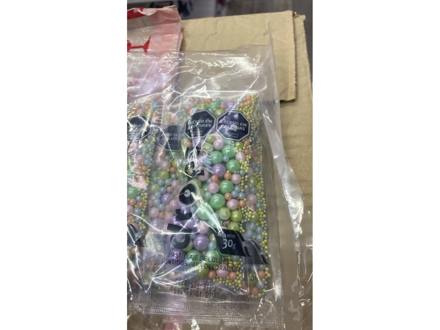 Drops pastelar mix colores x30grs