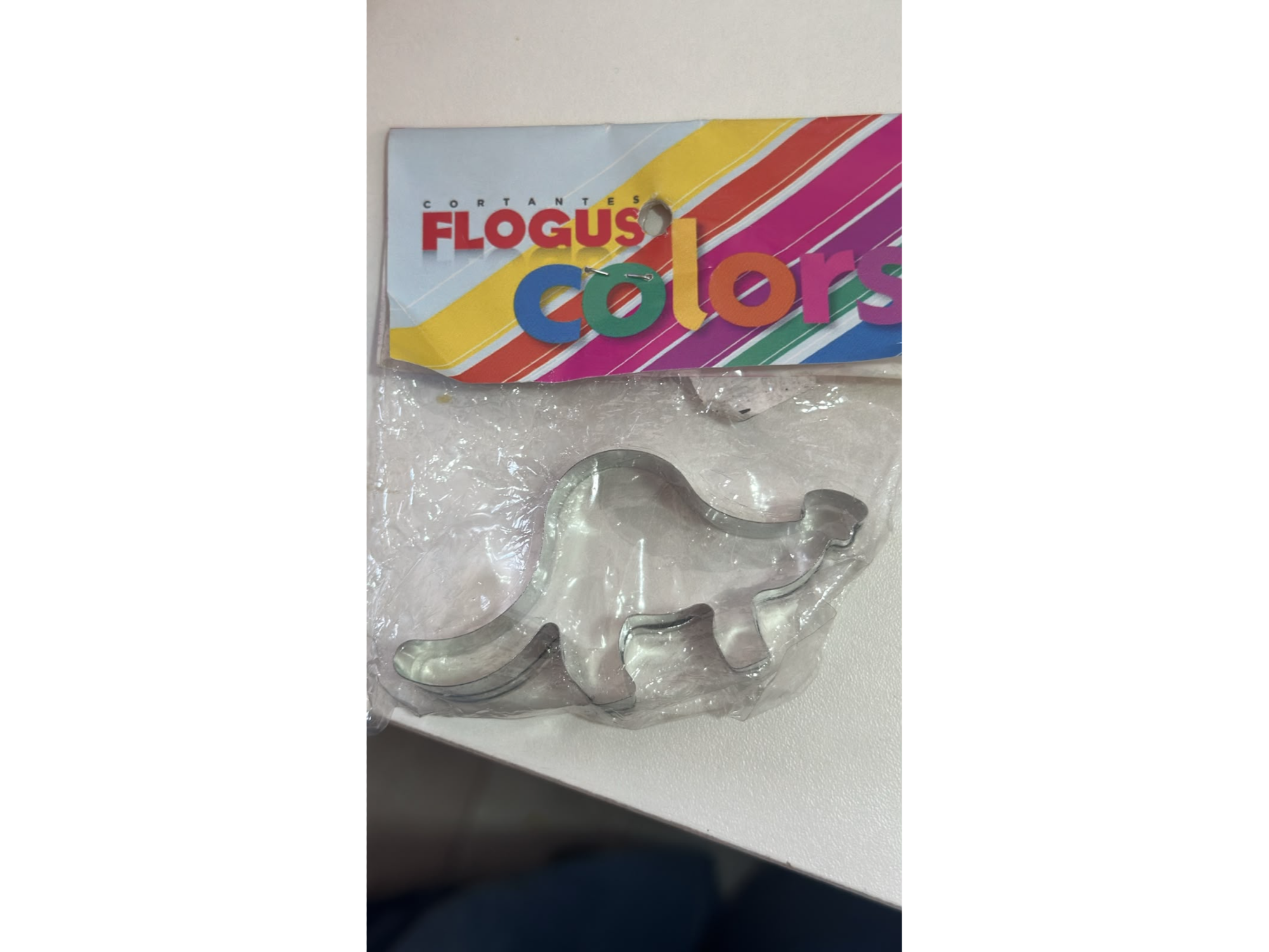 Cortante flogus colors Dinosaurio mini