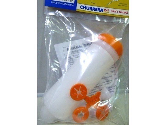 Churrera plastica con pico para rellenar desesplast x1