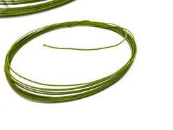 Alambre forrado verde n°20 x 5mts