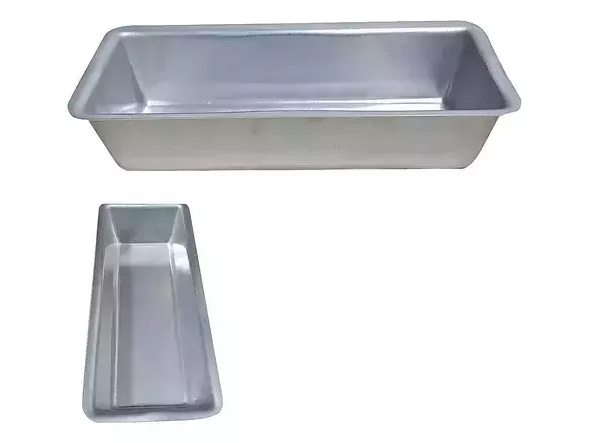 Budin de aluminio liso r.c. n°4 24x6 cm (24)