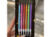 vela glitter iridiscente multicolor 12.5 cm xunidad