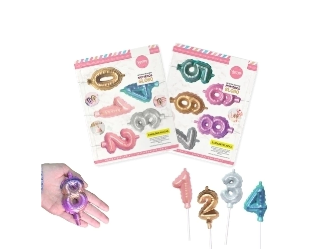 Set Números Globos Parpen
