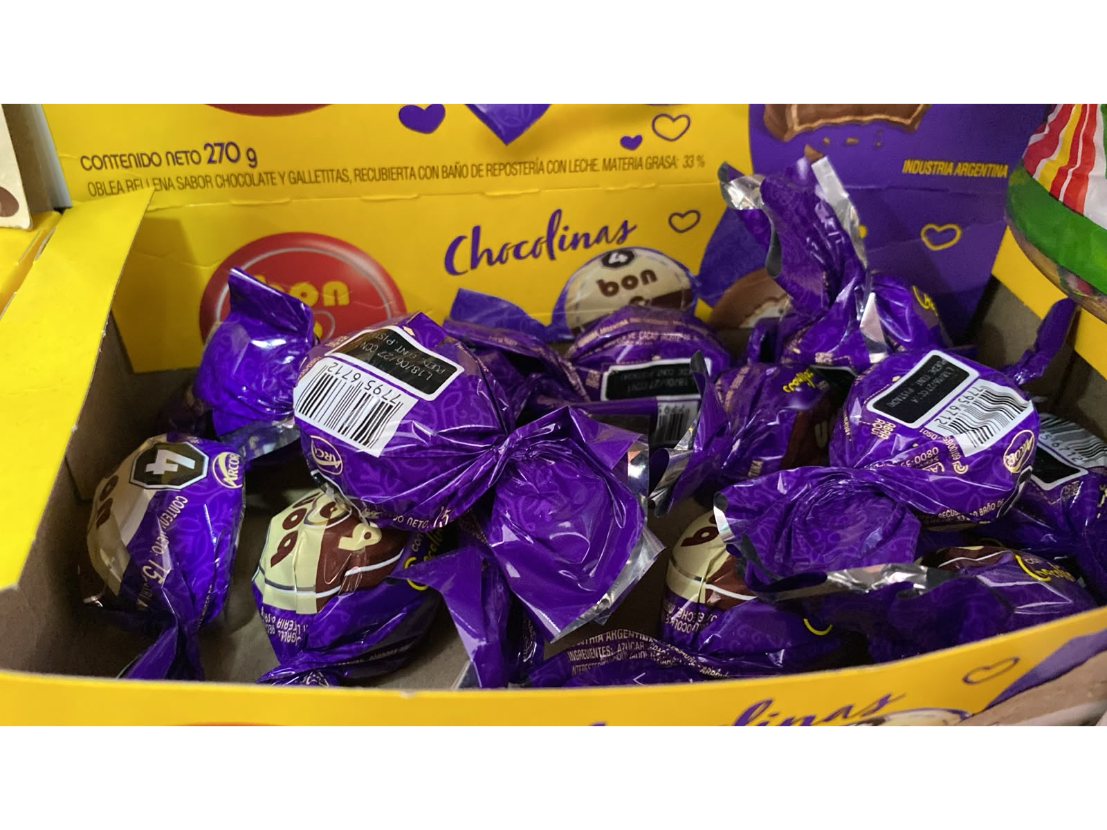 bon o bon chocolina