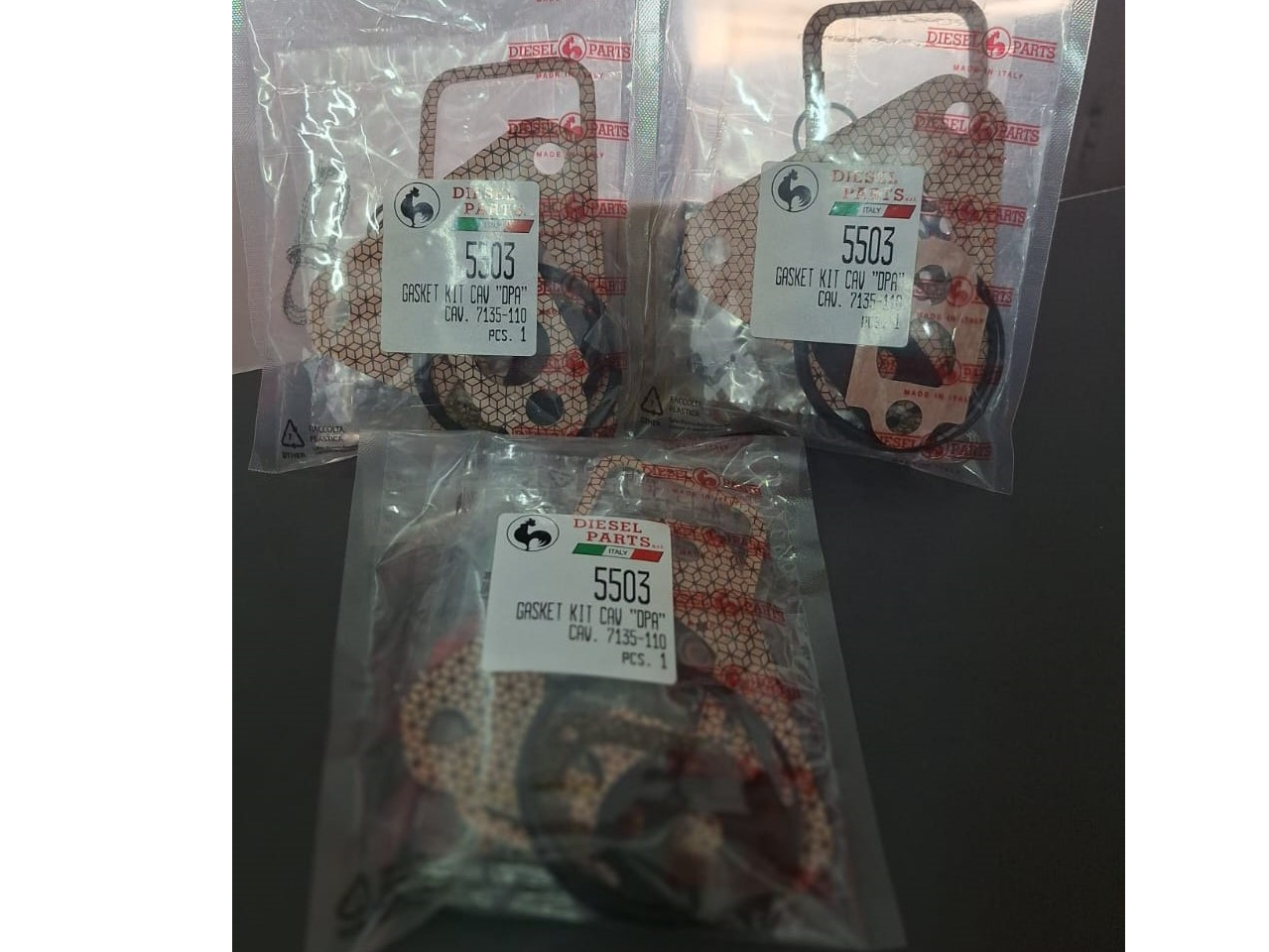5503 - DIESEL PARTS - JUEGO JUNTAS BOMBA DPA - REGULADOR MECANICO