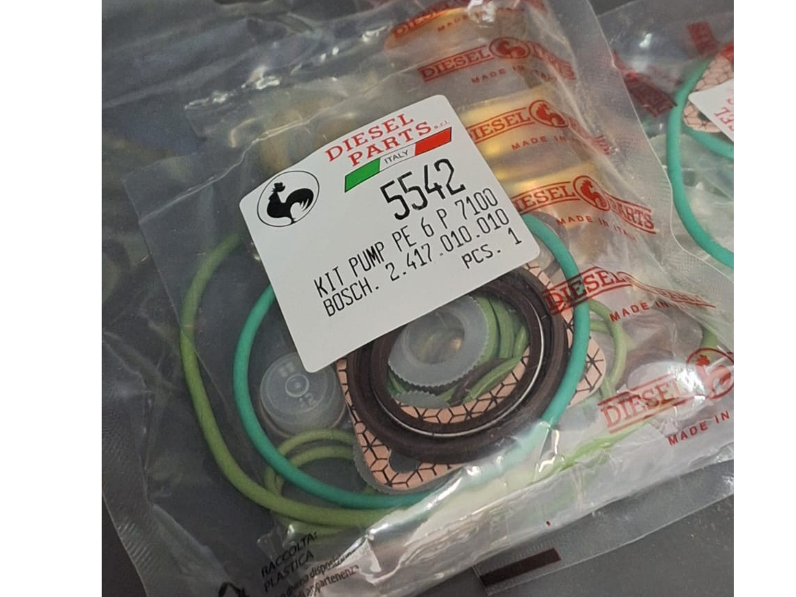 5542 - DIESEL PARTS - JUEGO JUNTAS  BOMBA PE 6 P -  P  7100 / 7800