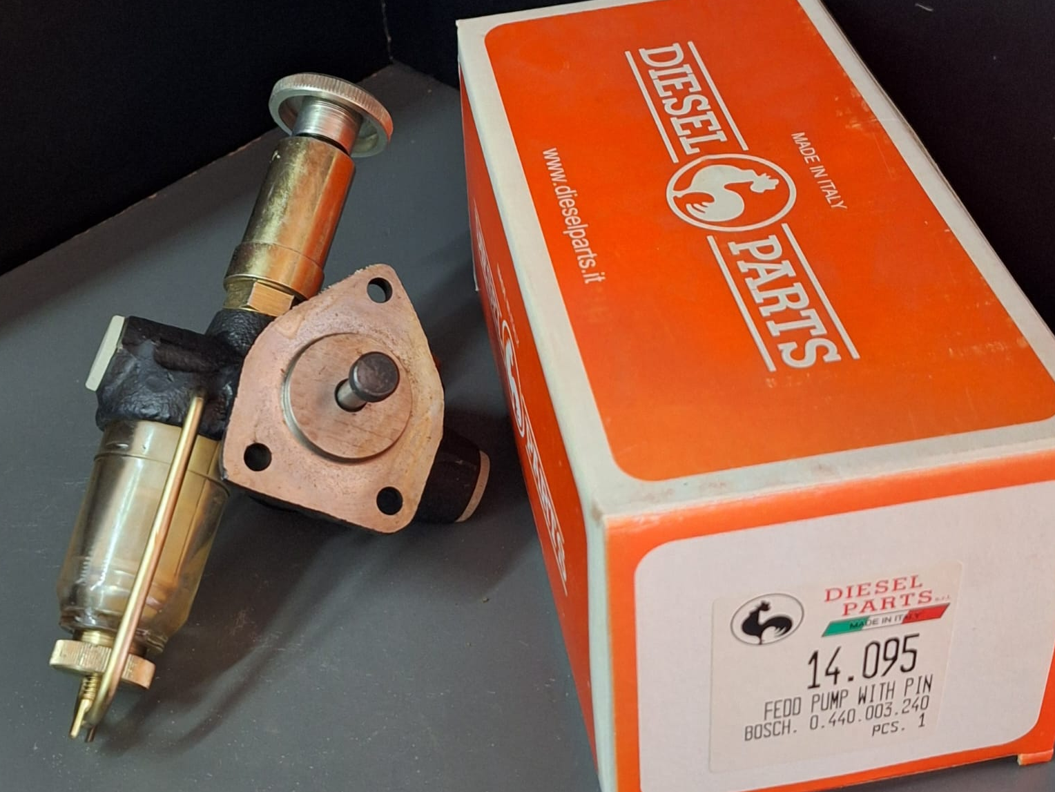 14095 - DIESEL PARTS - BOMBITA ALIMENTADORA - M BENZ / IVECO