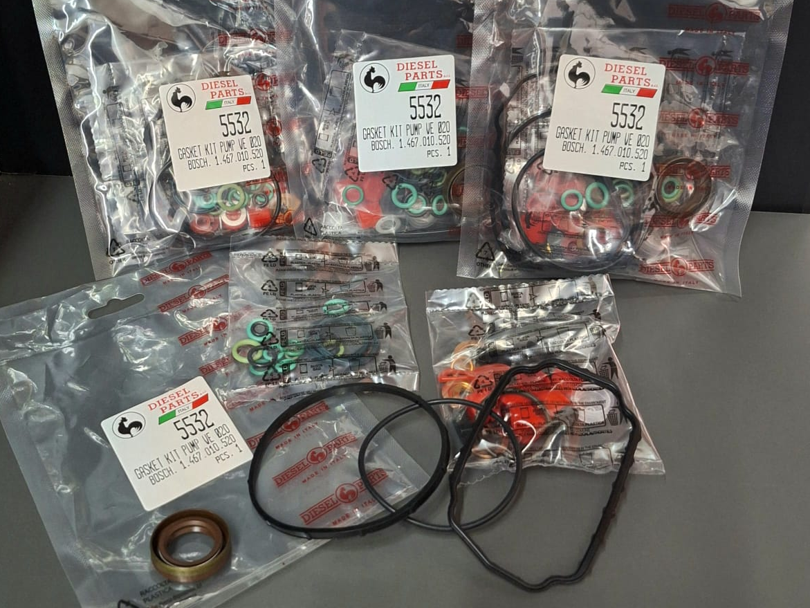 5532 - DIESEL PARTS - JUEGO JUNTAS BOMBA VE - RETEN 20 mm