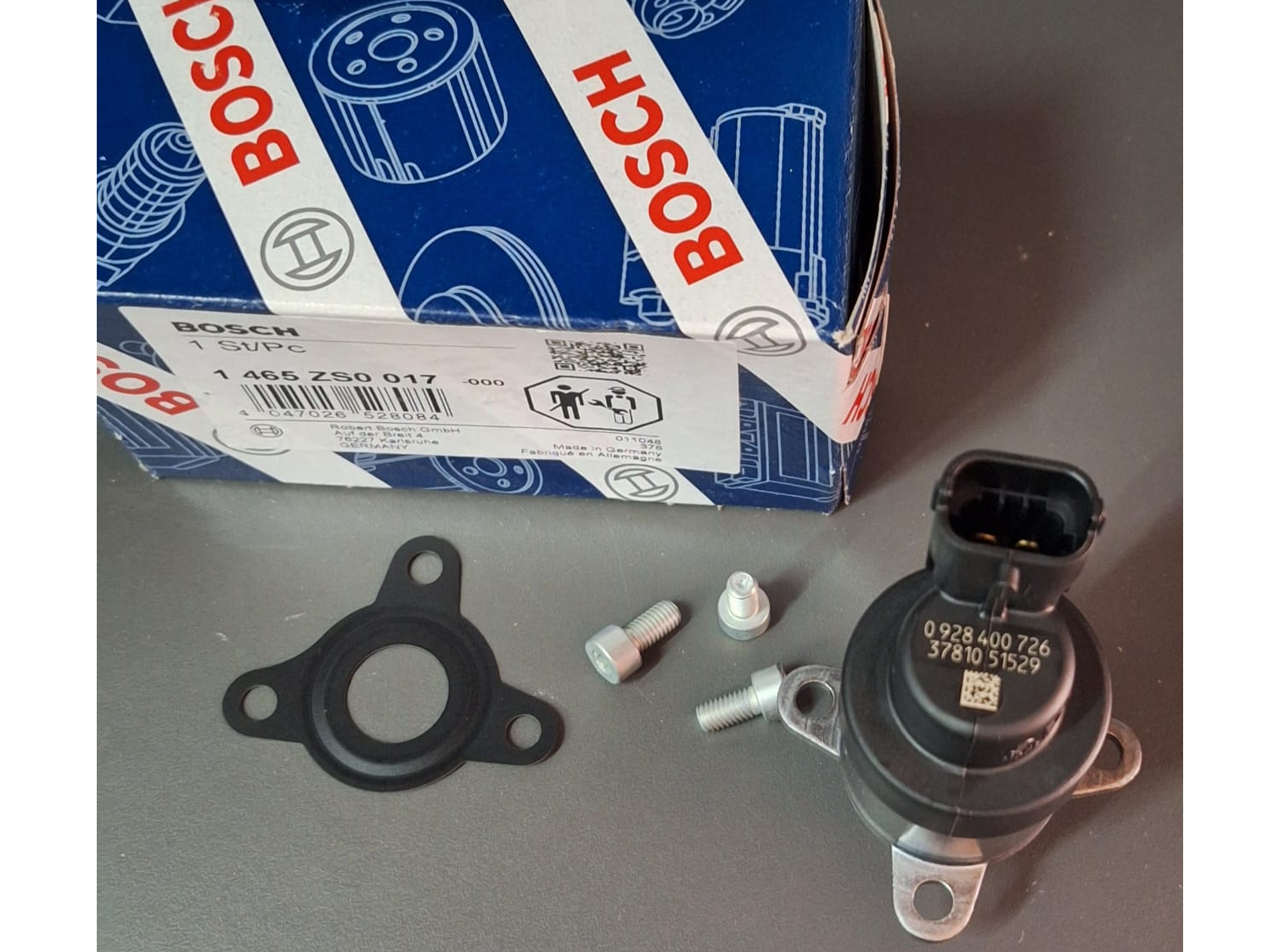 1465ZS0017 - VALVULA BOSCH REGULADORA DE PRESION COMBUSTIBLE