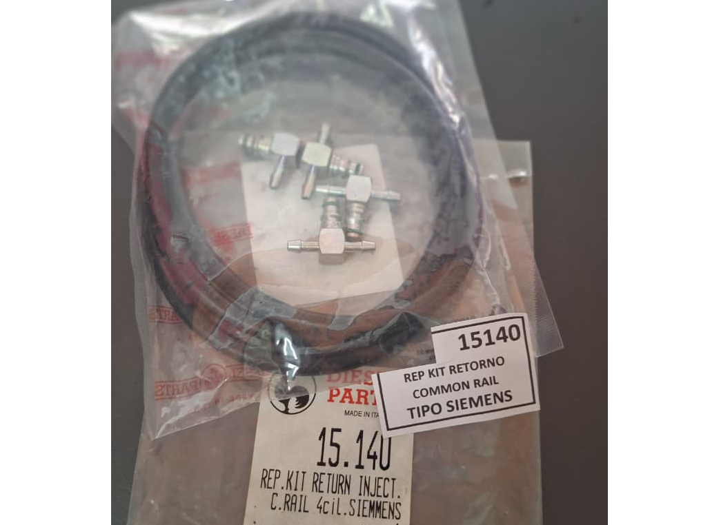 15140 - DIESEL PARTS - JGO RETORNO 4 CILINDROS - INYECTORES COMMON RAIL - SIEMENS