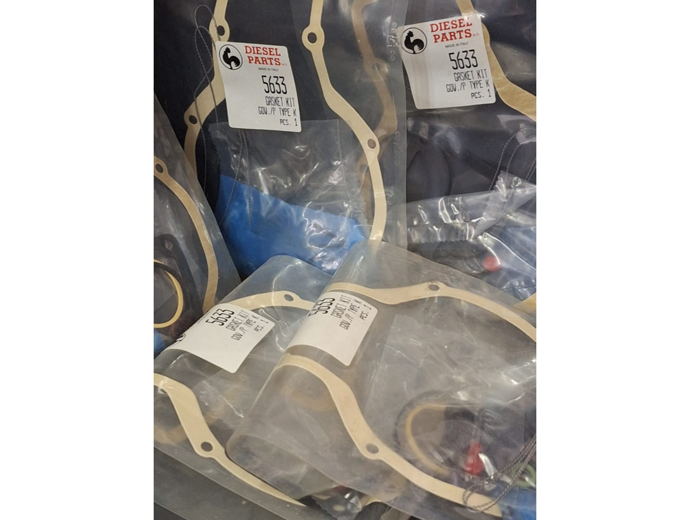 5633 - DIESEL PARTS - JUEGO JUNTAS REGULADOR RQVK