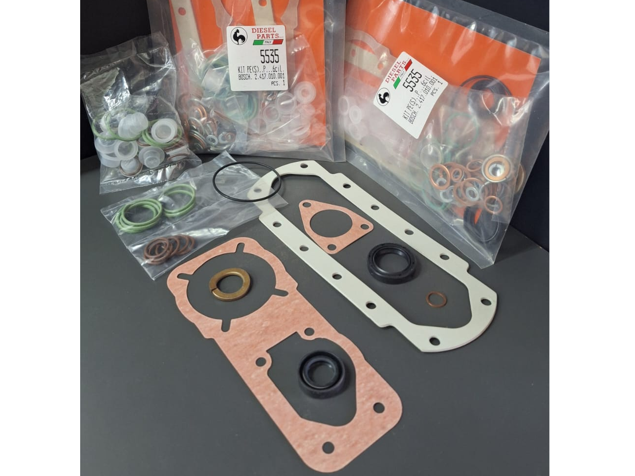 5535 - DIESEL PARTS - JUEGO JUNTAS BOMBA P - 6 CILINDROS