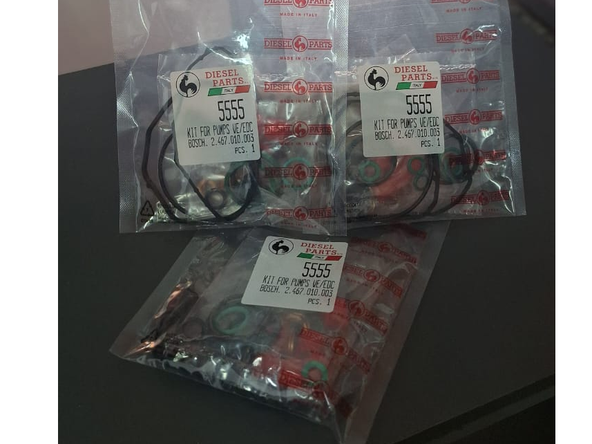 5555 - DIESEL PARTS - JUEGO JUNTAS BOMBA VE c/EDC