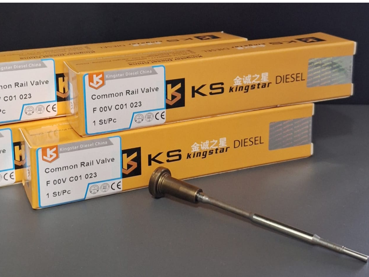F 00V C01 023 - JUEGO VALVULAS KINGSTAR INYECTOR COMMON RAIL - CHEVROLET / NISSAN