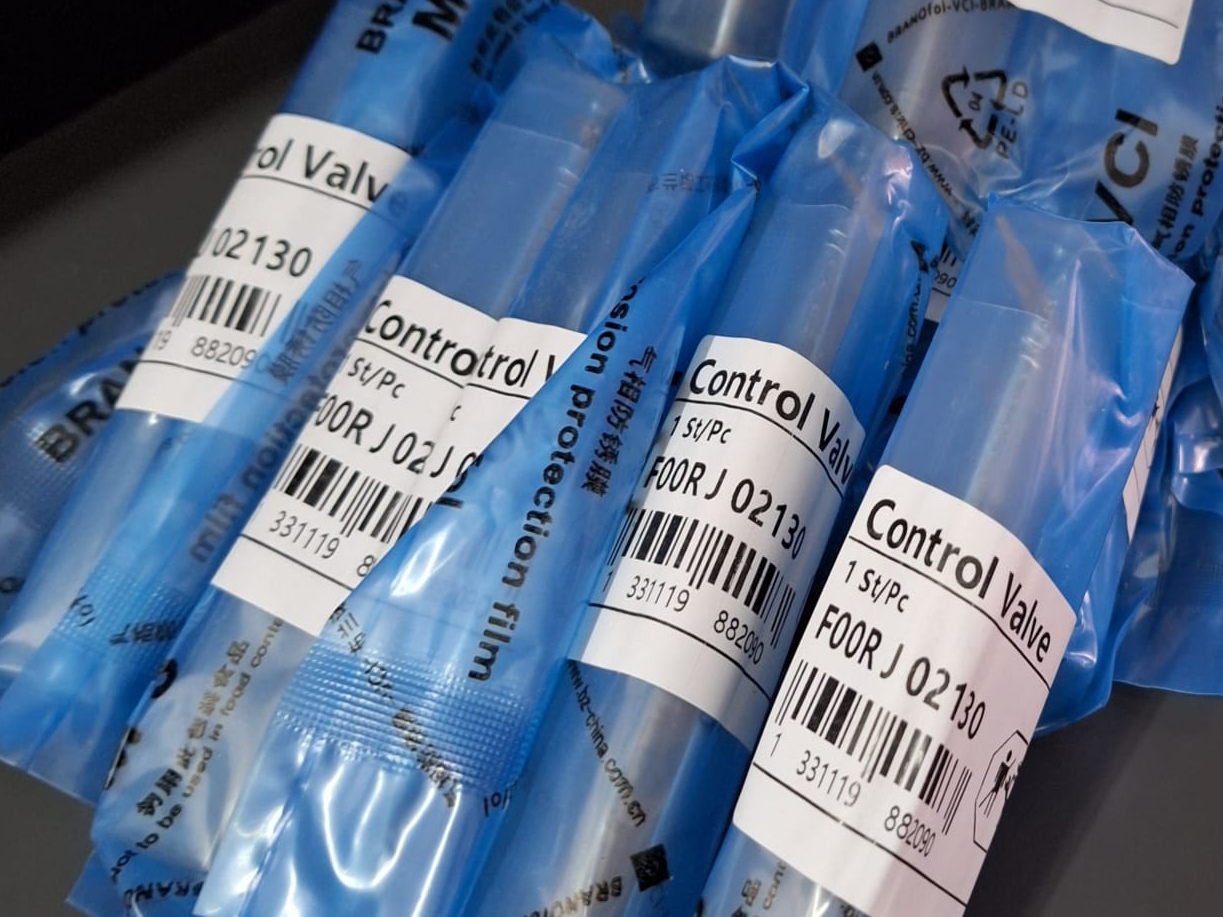 F 00R J02 130 - JUEGO VALVULAS CHINAS INYECTOR COMMON RAIL - CUMMINS 5.9 / 6.7 - FORD CARGO - VW