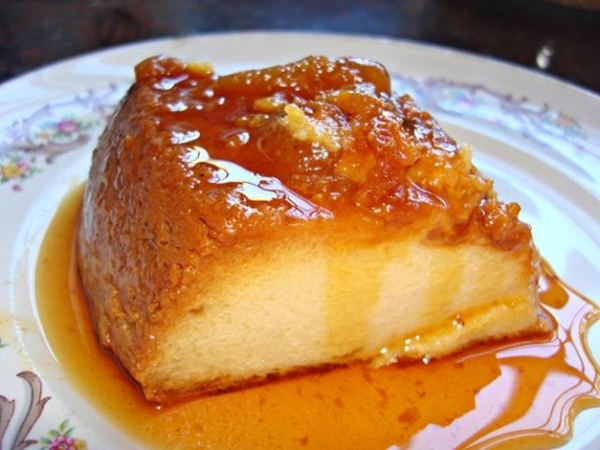 budin de pan casero