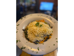 Mix de tallarines de calamar morron y espinaca deliciosos