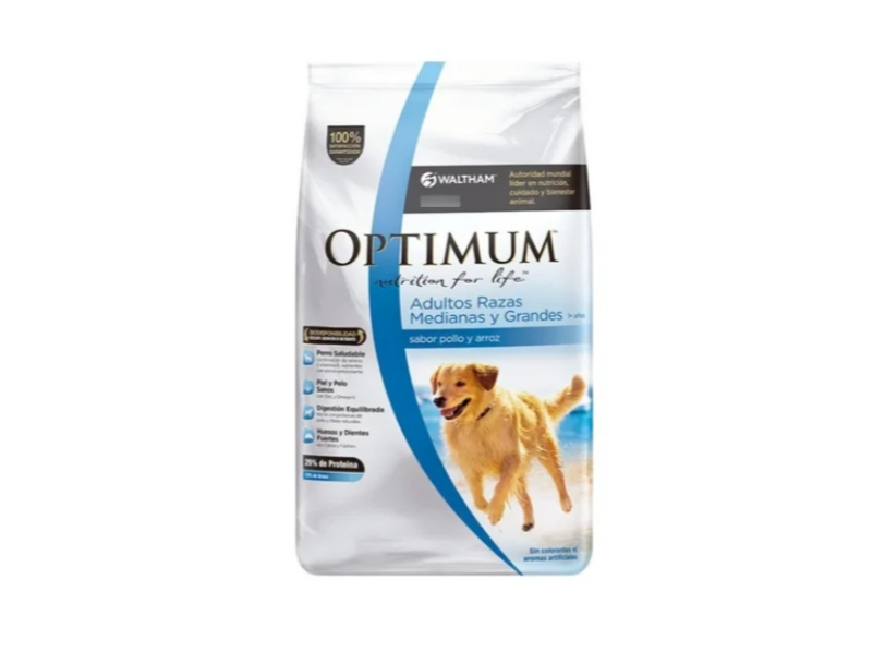 Optimum perro adulto razas medianas y grandes