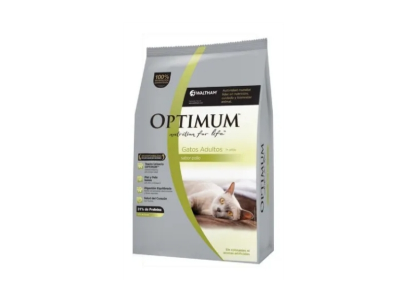 Optimum gato adulto