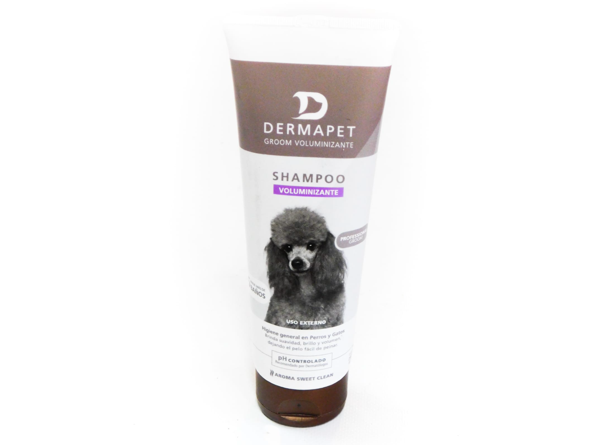 Shampoo Dermapet groom voluminizante x 250 ml (art 302)