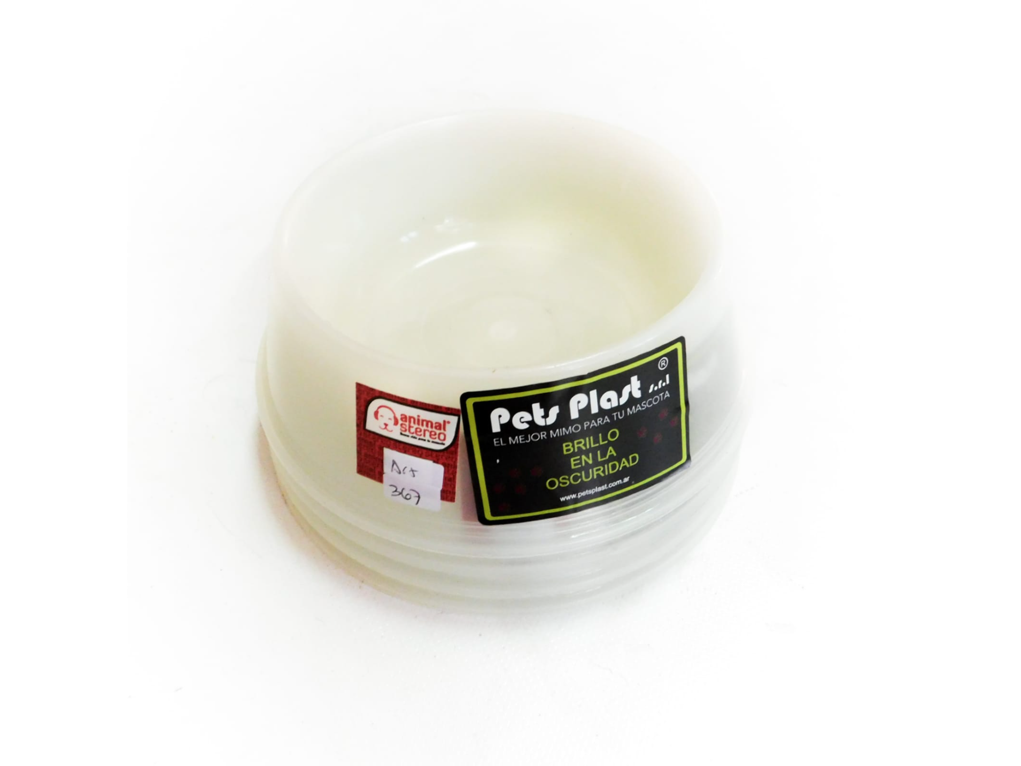 Comedero fluorescente