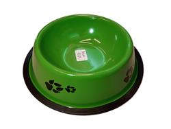 Comedero acero inoxidable de color de 30 cm (art 1032)