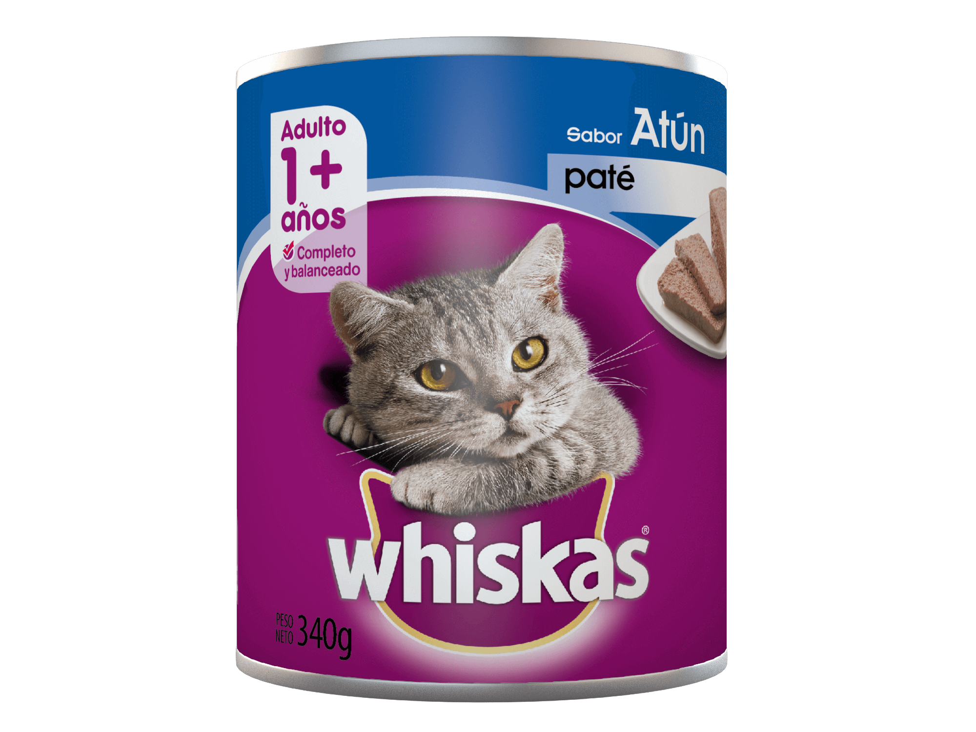 Whiskas Lata x 340 gramos