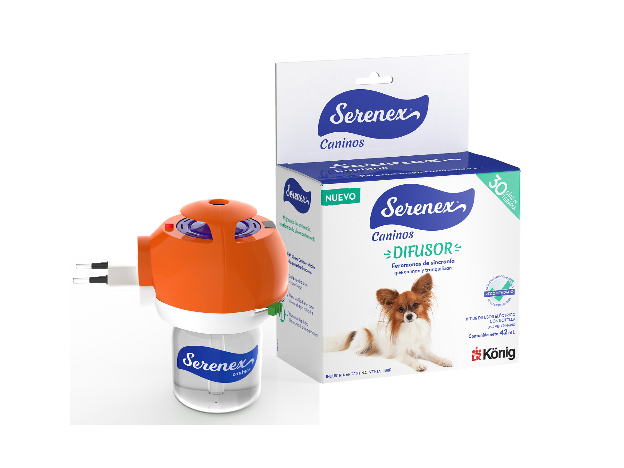 Serenex difusor canino x 42 ml (art 322)