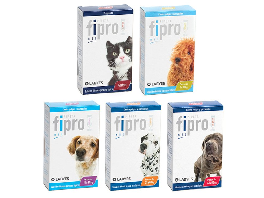 Pipetas fipro perros y gatos